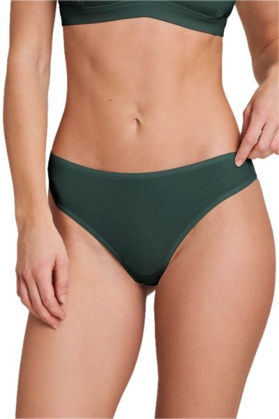 Tranquillo Tencel Thong String Tanga Green