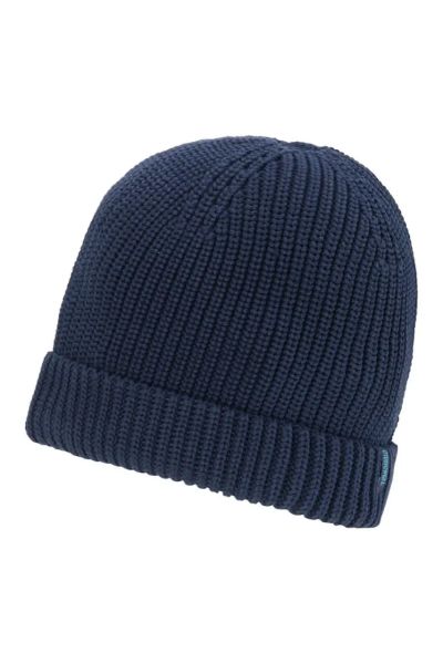 Tranquillo knitted hat cotton navy