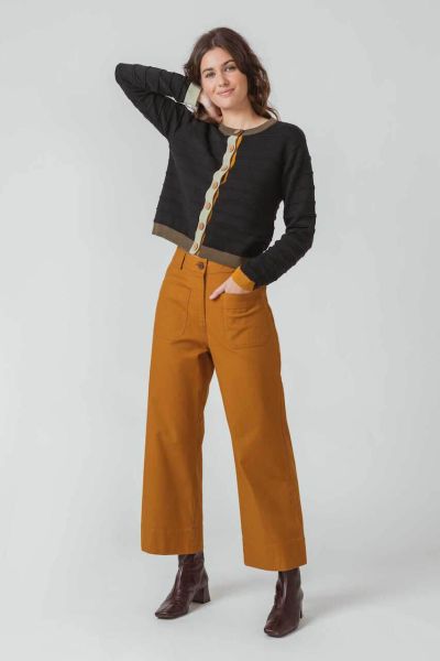 SKFK fabric trousers with a straight cut Mariartze