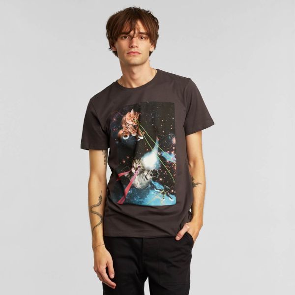 Dedicated T-shirt Stockholm Lazer Cats Outer Space