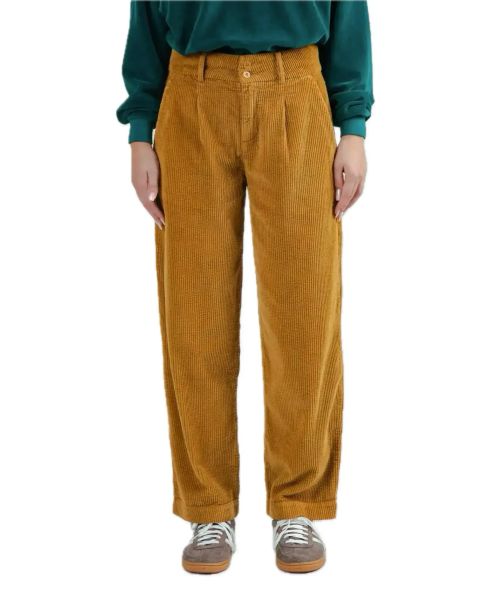 Brava pleated trousers coarse corduroy