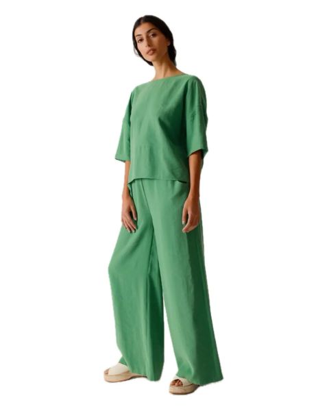 SKFK Pantalon femme droit large Ilia