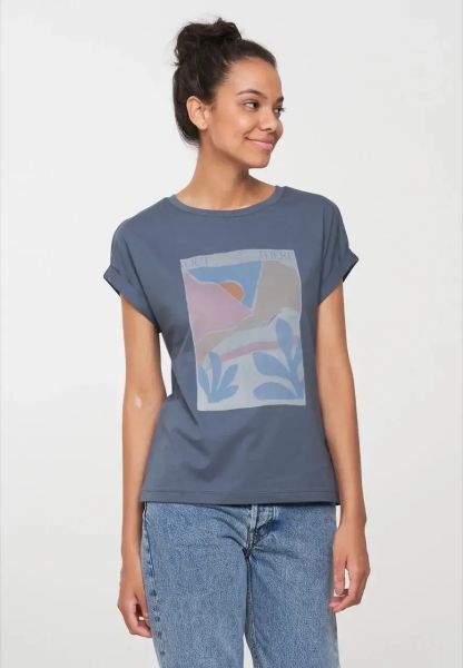 Recolution T-Shirt Cayenne Out-There Taubenblau