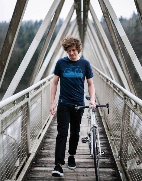 Zerum Men's Basic T-Shirt Fixie