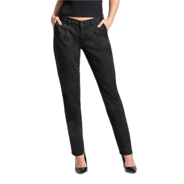 Feuervogl Business Chino-Hose LINDA Bundfalte Nachhaltig GOTS