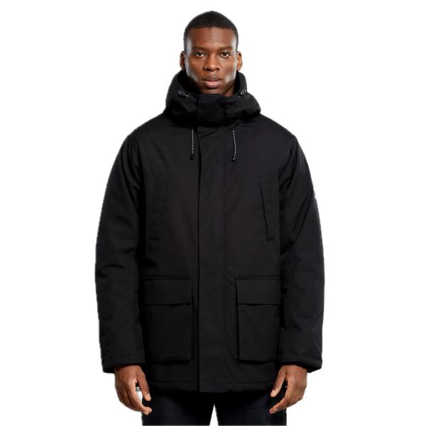 Dedicated Parka Stavanger Schwarz Herren Winterjacke Nachhaltig Fairtrade