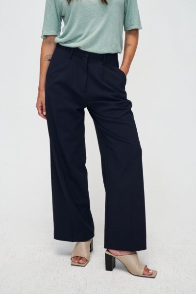 Kuyichi Marlene Pants Peyton-Poly Dark Blue