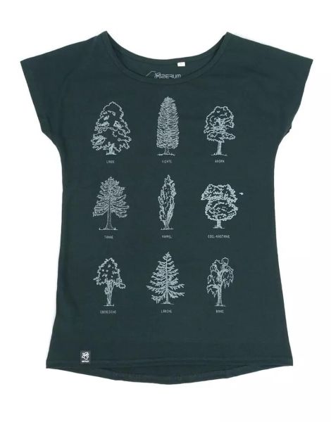 Zerum Baumstudien Lea T-Shirt Baummotiv Damen T-Shirt 