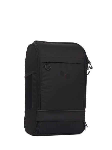 Pinqponq Hardcase-Rucksack Cubik Schwarz recyceltes PET