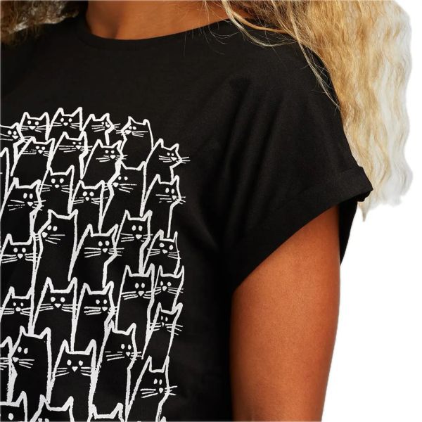 Dedicated T-shirt Visby Cat Crowd