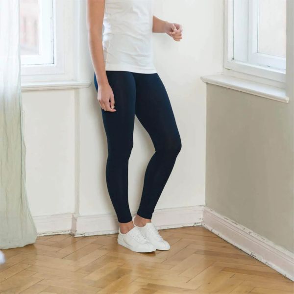 Living Crafts Leggings ANNEDORE ecologically fair navy