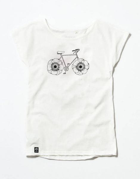 Zerum Shirt Lea Fahrrad Blumenräder