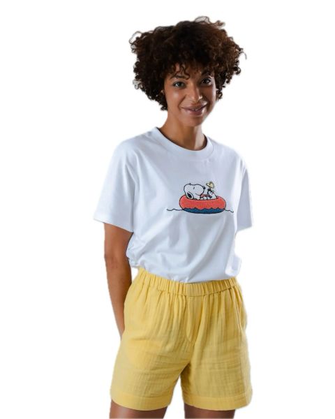 Brava Oversize T-Shirt Snoopy Floating Damen Bio Baumwolle 