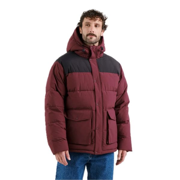 Dedicated Winter Pufferjacke Vasa Herren Steppjacke Bordeaux