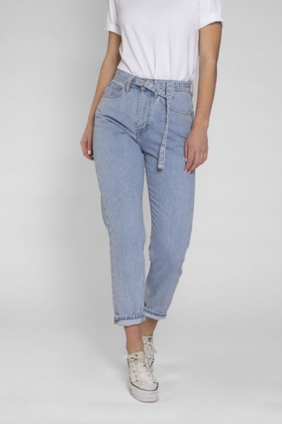 Kuyichi Nora Mom Tapered LightBlue Fairtrade Bio-Jeans