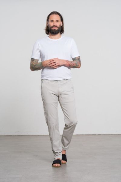 Feuervogl Chino-Hose Lasse Slimfit