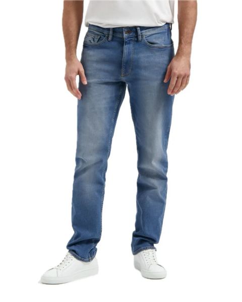 Kuyichi Regular Jeans Scott Daytona-Blue Vintage Waschung