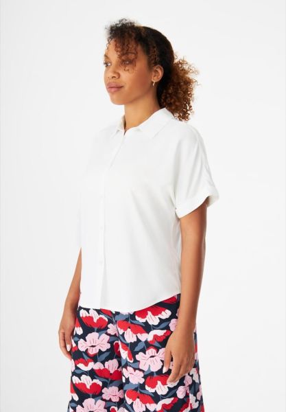 Givn loose women's blouse Ecovero short sleeves