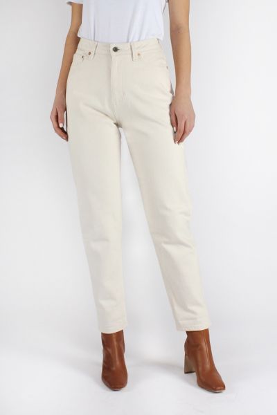 Kuyichi Mom Jeans Undyed Fairtrade Bio-Jeans Ungefärbt