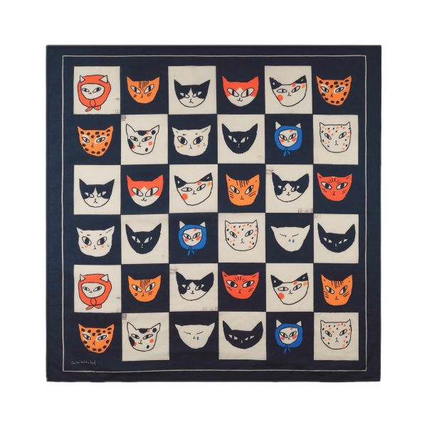 Dedicated Halstuch Cat-Bingo Bio Baumwolle Katzen-Design