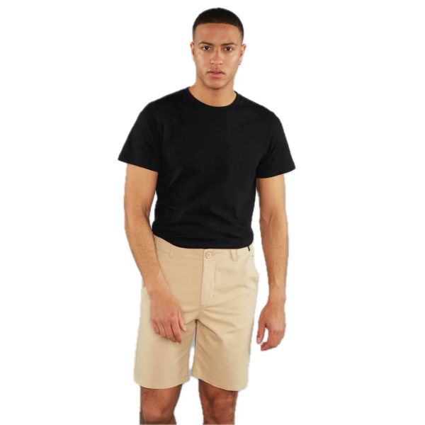 Dedicated Nacka chino shorts beige organic fair