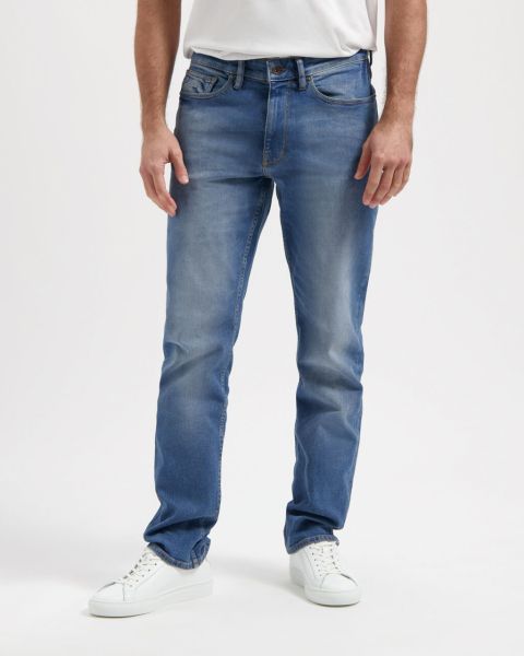 Kuyichi Regular Jeans Scott Daytona-Blue Vintage Waschung