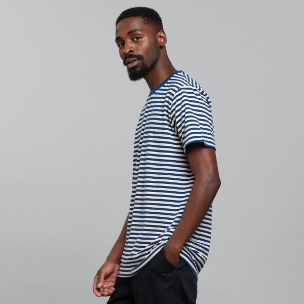 Dedicated T-Shirt Stockholm Stripes-Estate