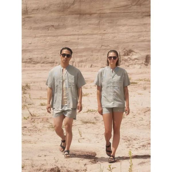 Bleed Sommer Shorts HempsterX Hanf Tencel fairtrade