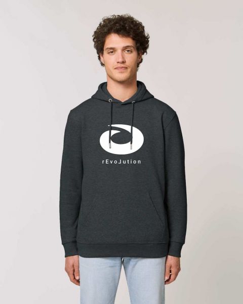 Oikos Supporter Hoody rEvoLution sweater anthracite woman
