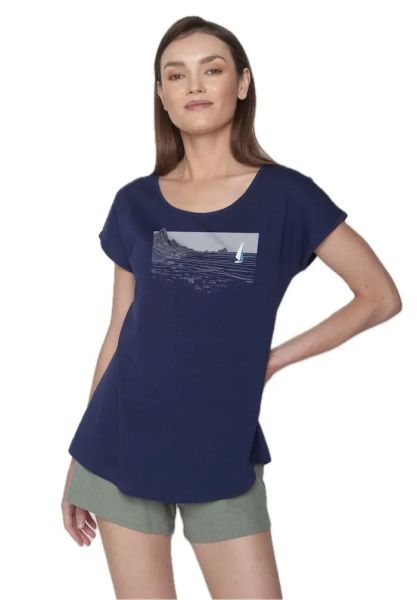 Greenbomb T-Shirt Woman Nature Set-Sail Cool