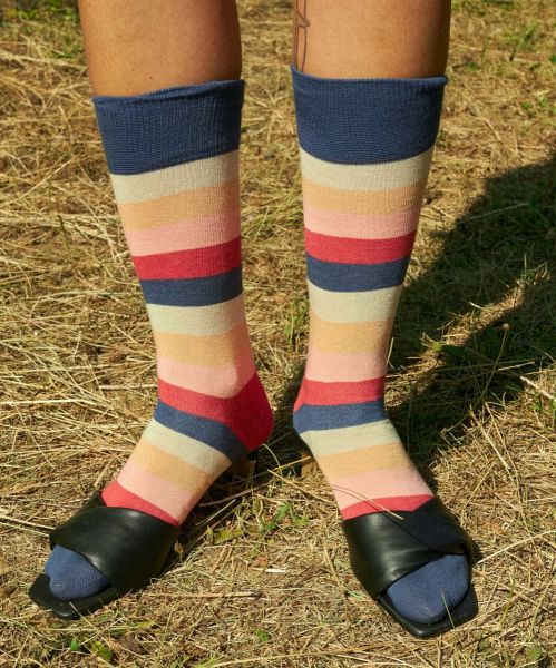 DillySocks SunriseStripes Streifen Socken gestreift Bio-Baumwolle Fairtrade