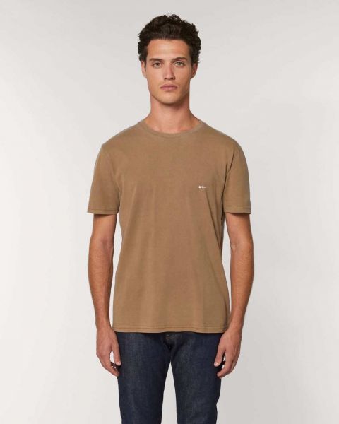 Oikos Basic Logo T-Shirt Unisex Ochre