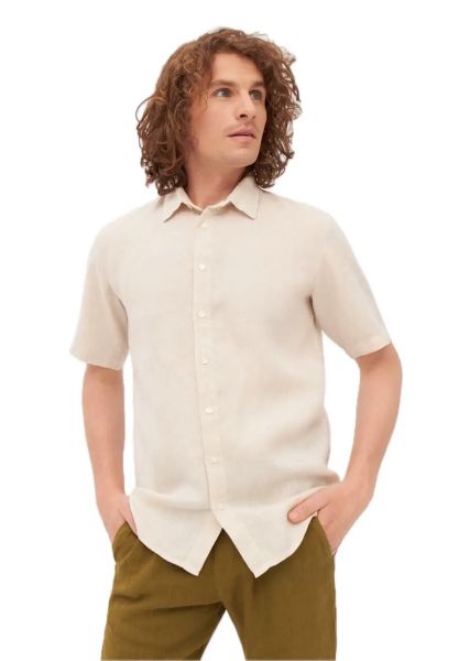 Givn Chemise en lin à manches courtes Dylan