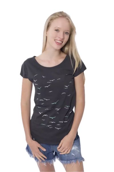 Zerum Möwen Damen T-Shirt Lea Maritimes Sommershirt