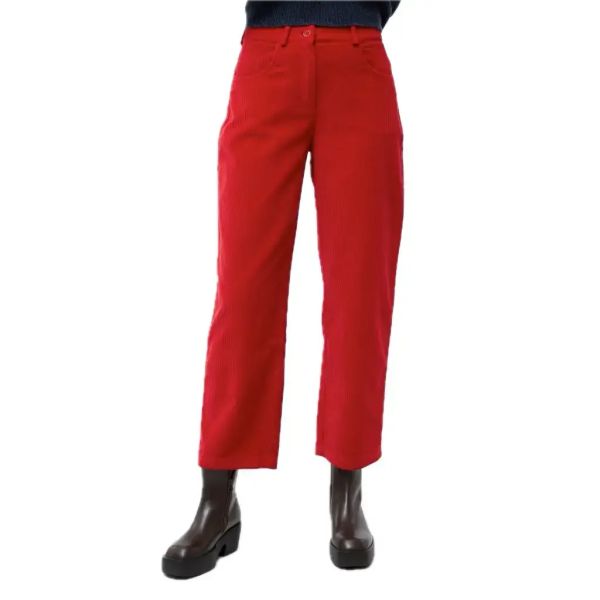 Givn Cropped Cordhose GB_Coralie Bio-Baumwolle Fair High-Waist