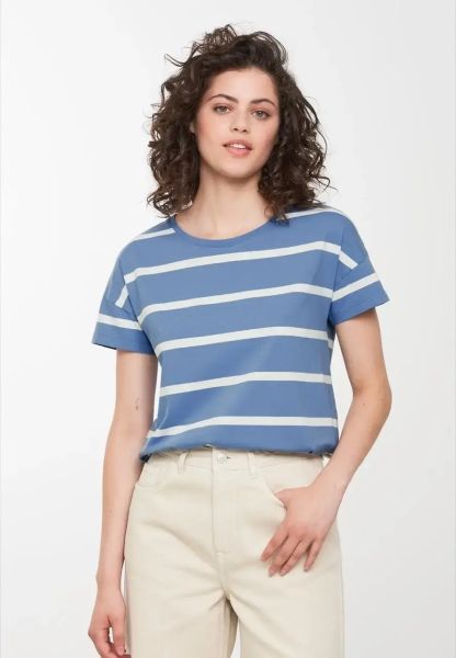 Recolution T-Shirt Cayenne Cherry-Stripes