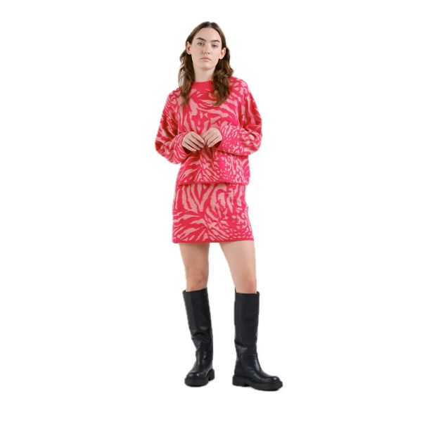 Dedicated Rock Adak Rot Mini-Strickrock Bio-Baumwolle