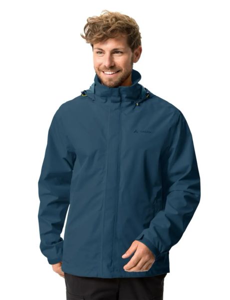 Vaude universelle leichte Herren Regenjacke Escape Dunkelblau 