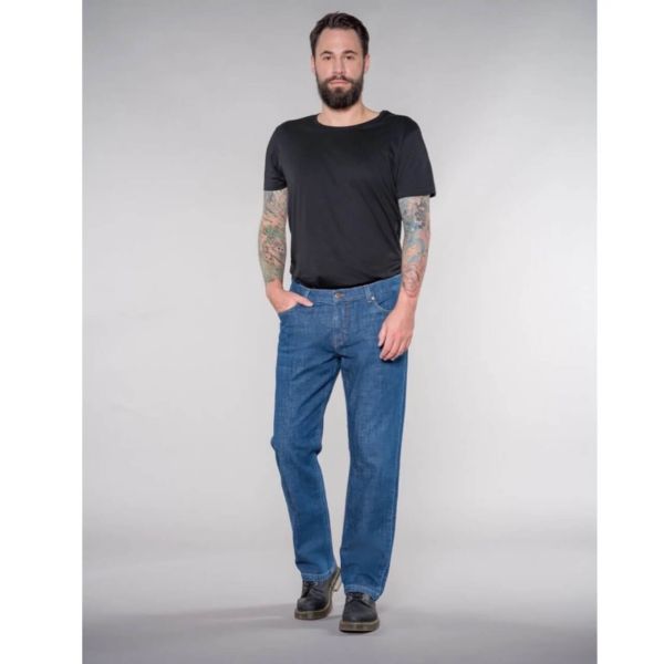 Feuervogl Milo Regular Jeans Chanvre Coupe droite