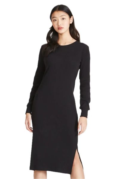 Givn Langärmliges Rib-Kleid Cora Nachhaltig Bio-Baumwolle Fairtrade
