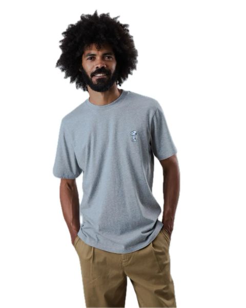 Brava Snoopy T-Shirt Peanuts Grey Melange