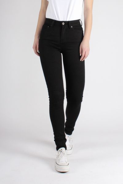 Kuyichi Roxy Super-Skinny Ever-Black High-Waist nachhaltig