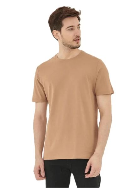 Organication Basic Uni T-Shirt Beige Bio-Baumwolle