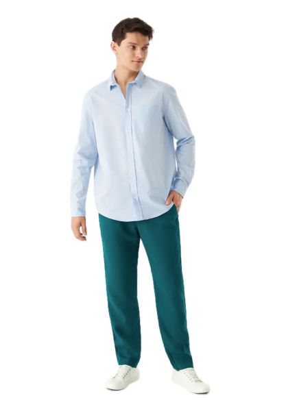  Givn Herren Leinenhose Eric Joggchino-Stil Malachit Grün