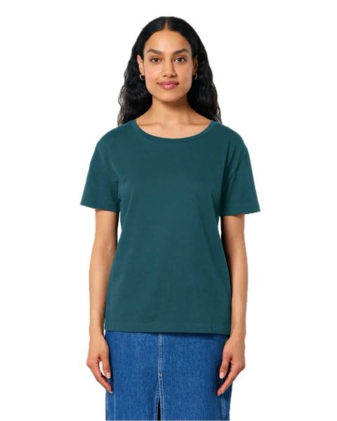 Oikos PureComfort Damen T-Shirt Petrol Bio Fair