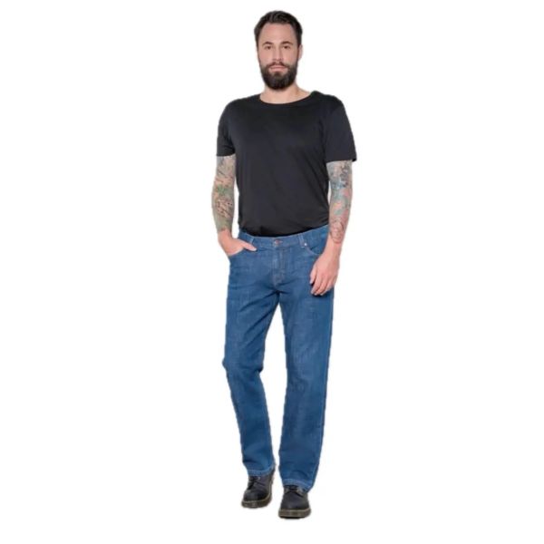 Feuervogl Milo Regular Jeans Chanvre Coupe droite