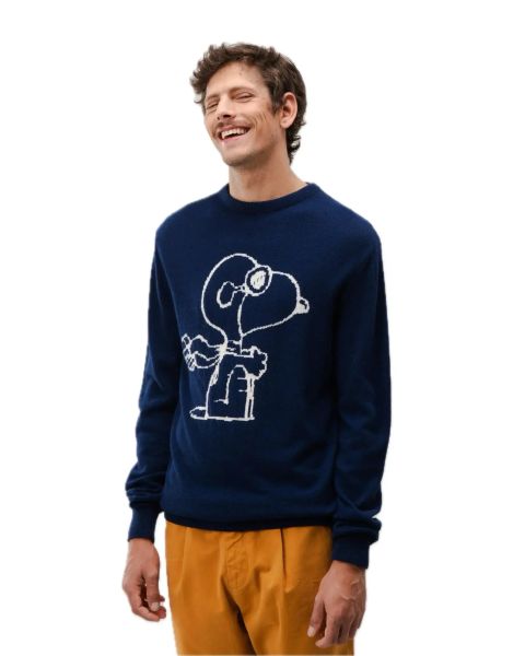 Brava Snoopy Pullover Nachhaltig Kaschmir recycelte Wolle
