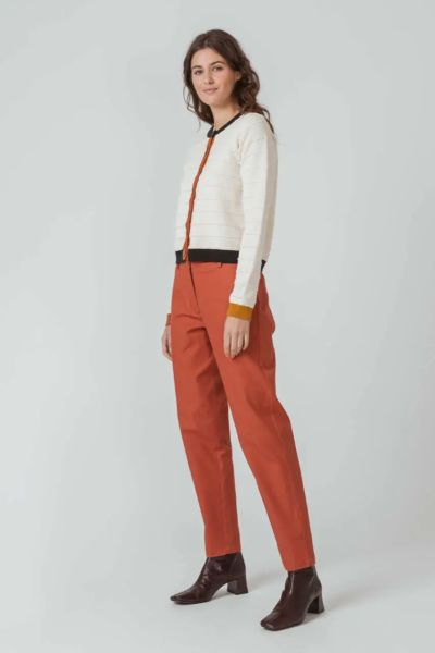 SKFK cotton trousers with a slim fit Landa