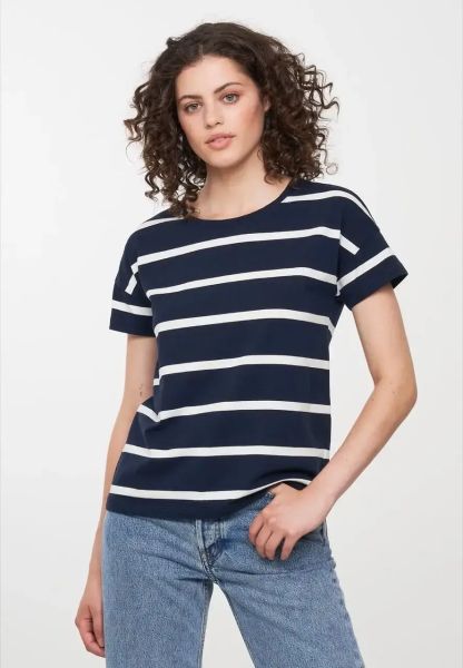 Recolution T-Shirt Cayenne Cherry-Stripes