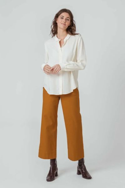 SKFK langärmlige Modal-Bluse Asune
